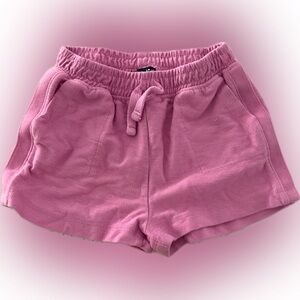 Splendid Baby Girl Knit Shorts Pink Terry Cloth Lounge Summer Casual 18-24M